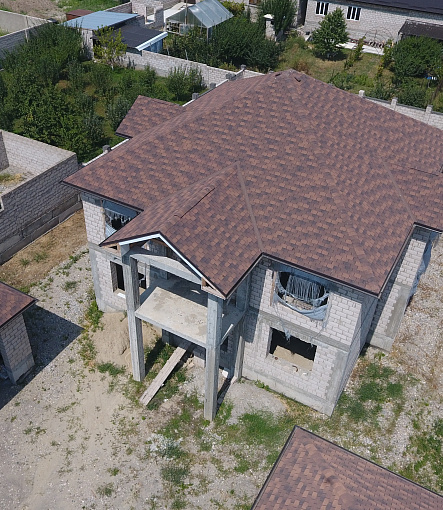 Гибкая черепица, серия PREMIUM, коллекция ЦЮРИХ, цвет Кофе - 8