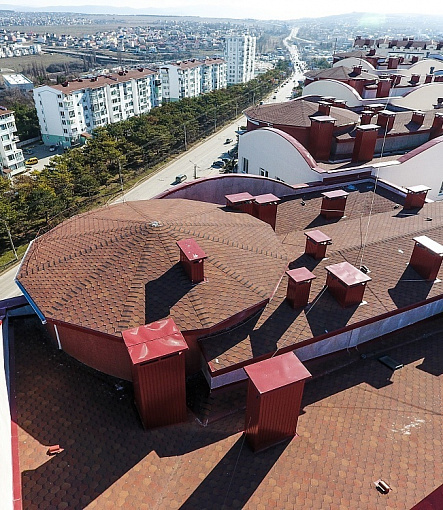 Гибкая черепица, серия STANDARD, коллекция СОТА, цвет Красный - 8