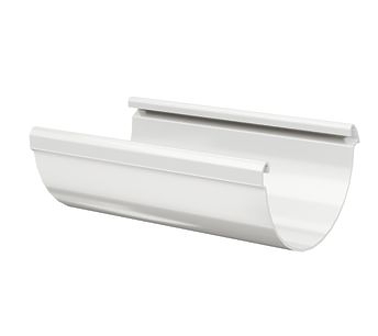 Жёлоб водосточный 1,5 м Люкс (Lux) Пломбир
