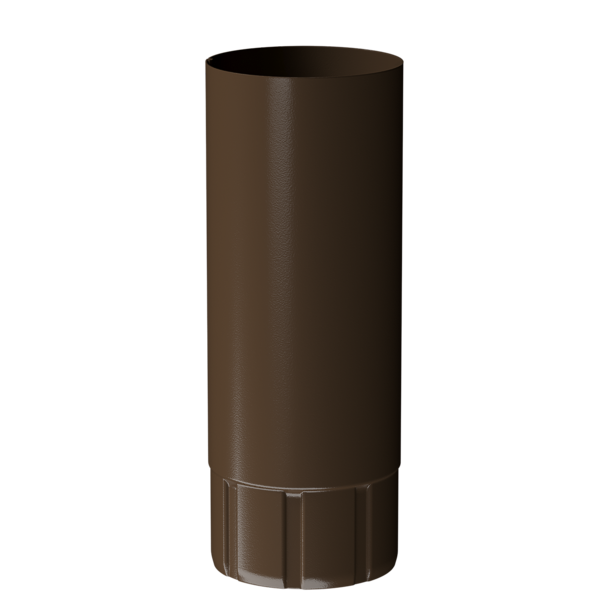 Труба водосточная 3 м Stal Standard, коричневый - 1