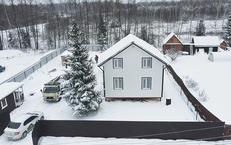 Заглушка желоба Lux, пломбир - 90